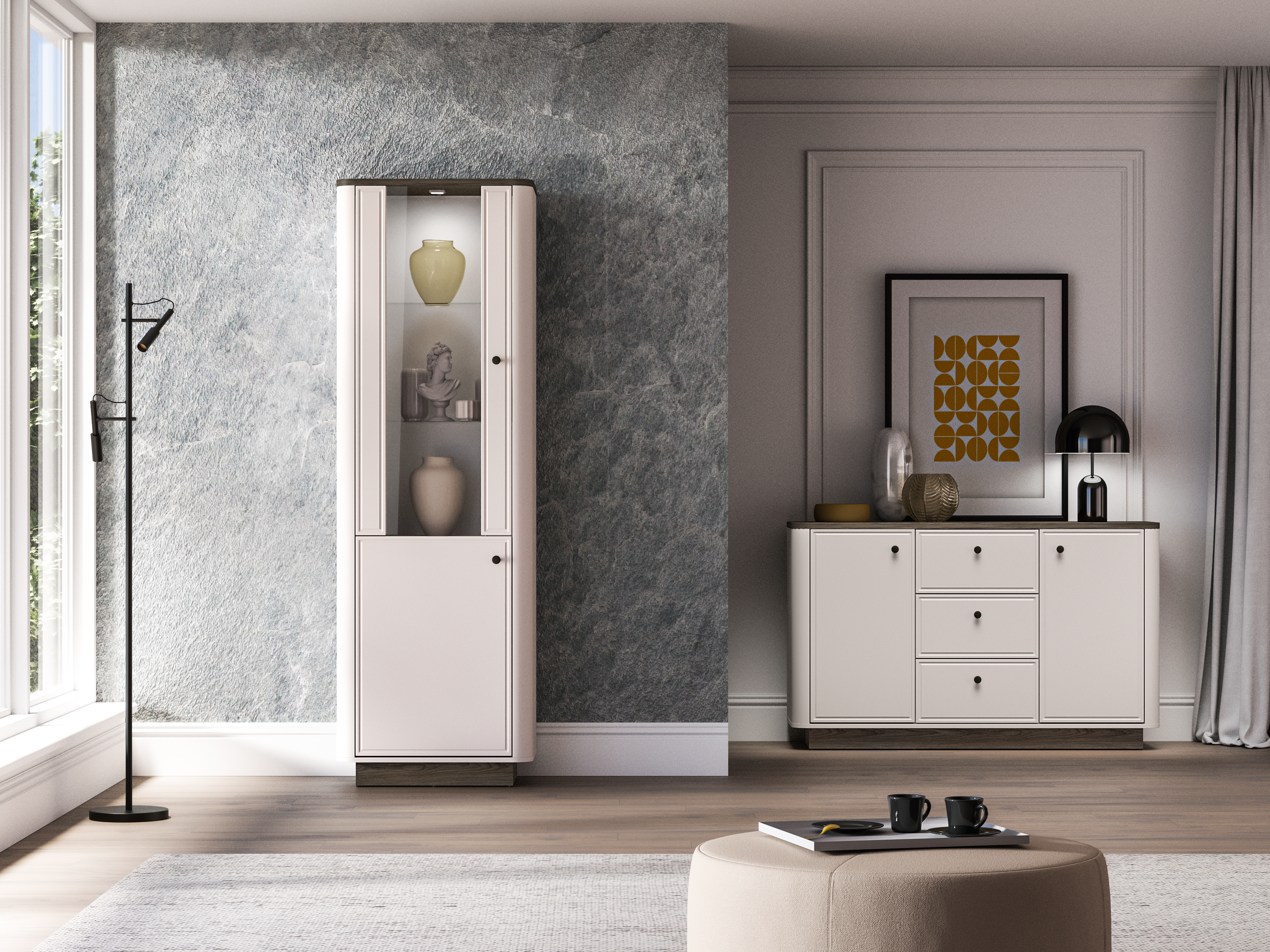 Mēbeļu kolekcija Cavrome