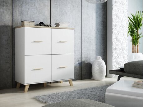 Senkki Larfloi 105 (Valkoinen + Sonoma-tammi)