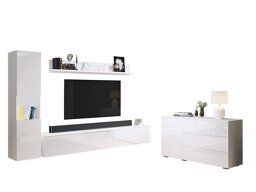 Olohuonesetti Sarasota 132 (Valkoinen + Kiiltävä valkoinen)