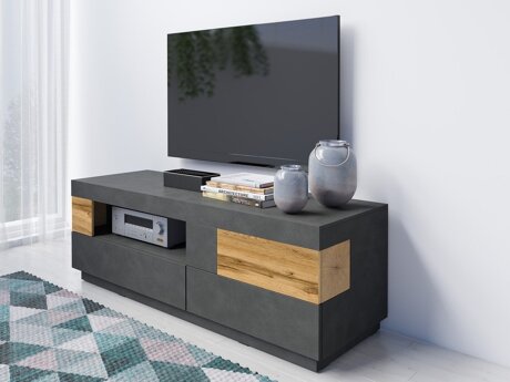 TV-taso Livlore 103 (Matera-harmaa + Wotan tammi)