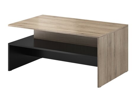Coffee table Serodeu 103 (San Remo oak + Black)