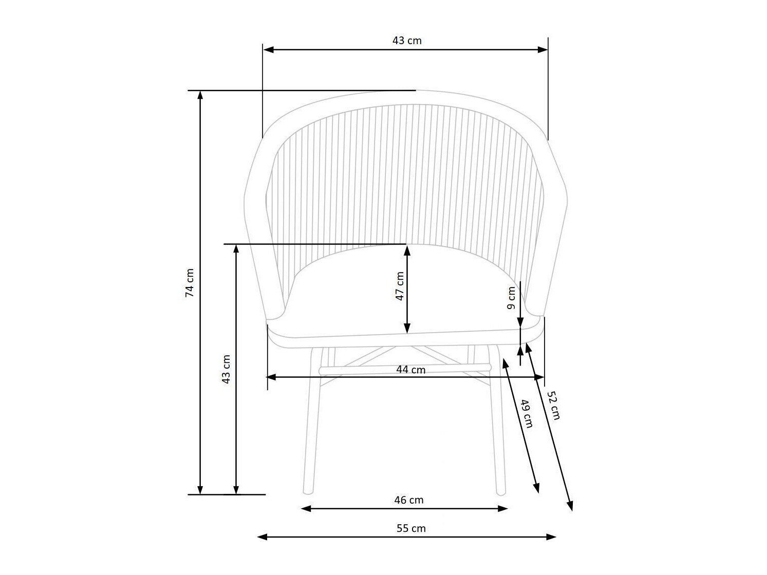 Tuoli Houston 870