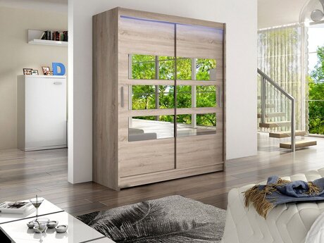 Wardrobe Closico Camera VII (Trufel oak)