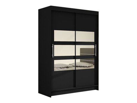 Vaatekaappi Closico Pacron V (Musta)