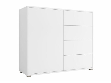 Chest of drawers Comfivo Tutela I (White + Matte white)