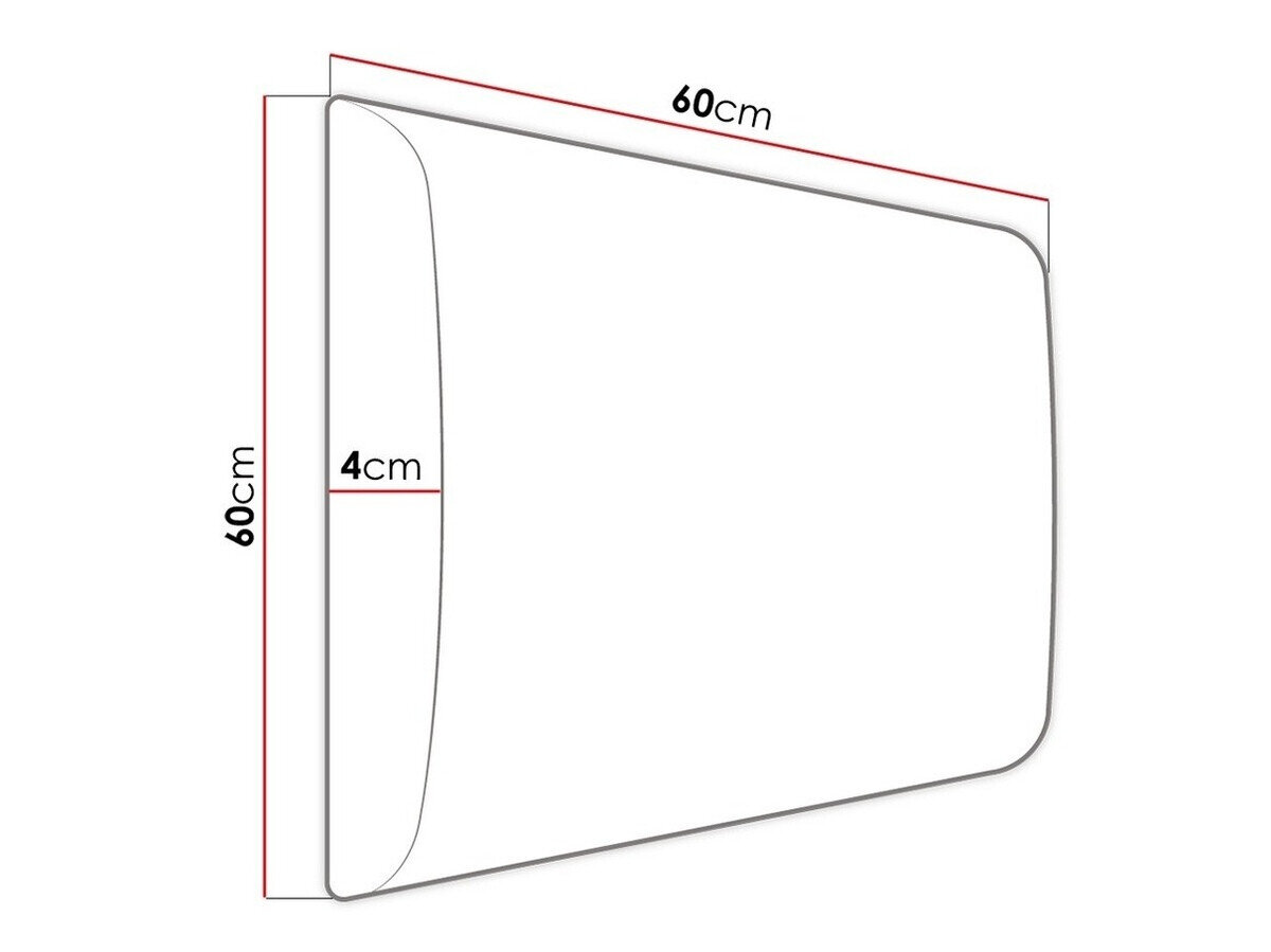 Pehmeä seinäpaneeli Comfivo Ovis V (Soft 011) (60x60)