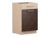Modular cabinet with drawer and doors Mode Dark 112