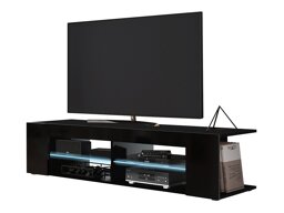 TV-taso Ver (Musta + Kiiltävä musta)