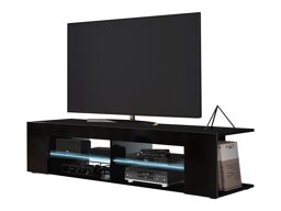 TV-taso Ver I (Musta + Kiiltävä musta)