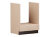 Modular cabinet for built-in appliances Mode Light 114