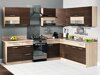 Modular cabinet with doors Mode Dark 123