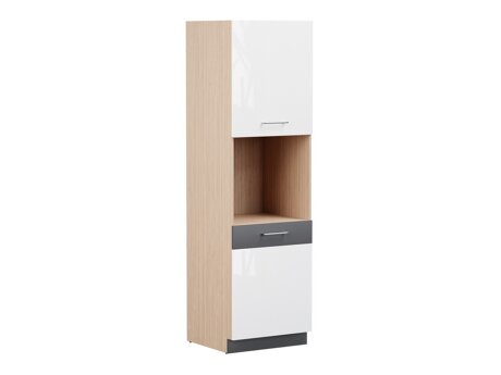 Modulaarinen kaappi sisäänrakennetuille laitteille Mode White 125