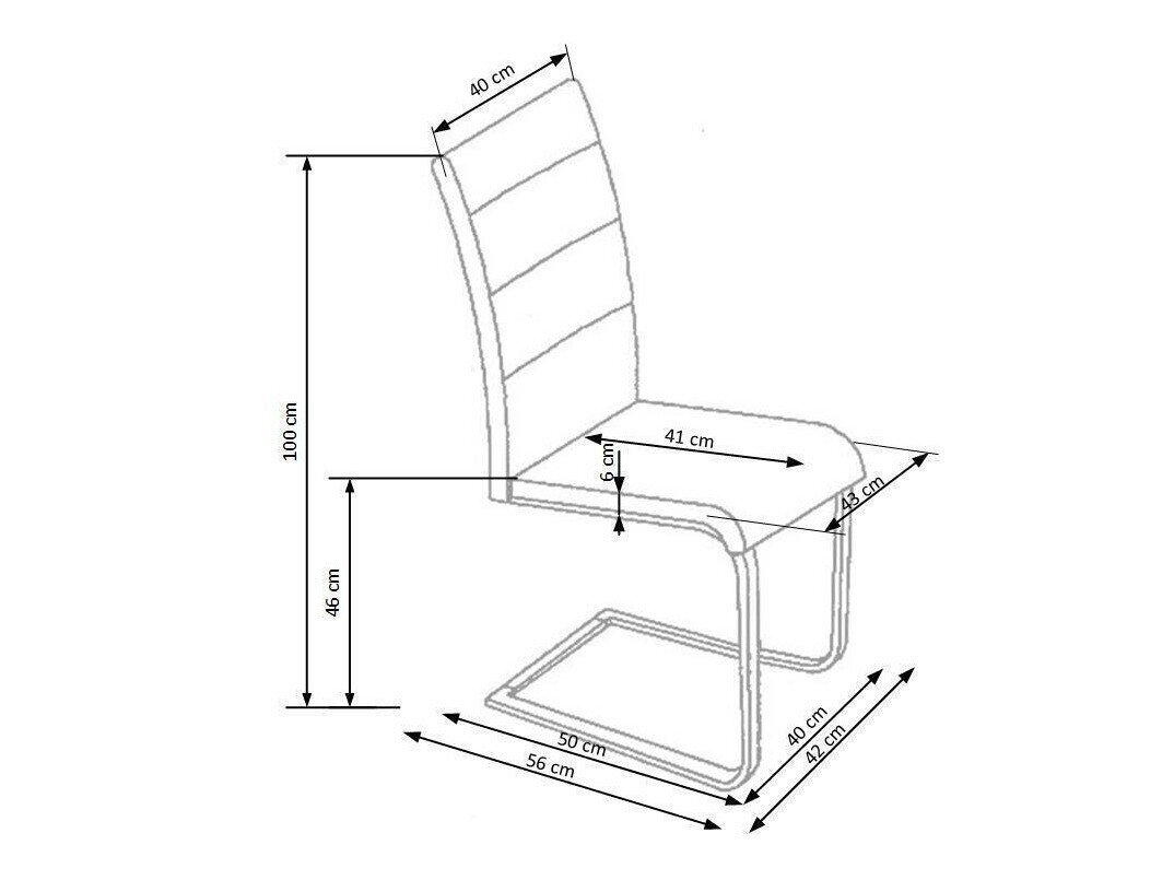 Tuoli Houston 165 (Musta)