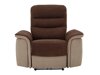 Kallistuva nojatuoli Denton 680 (Ruskea + Beige)