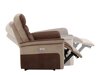 Kallistuva nojatuoli Denton 680 (Ruskea + Beige)
