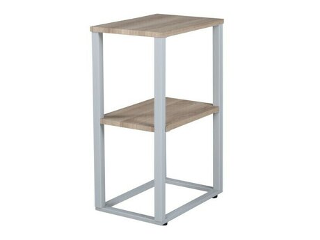 Side table Dallas 3219 (Grey + Light brown)