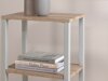 Side table Dallas 3219 (Grey + Light brown)