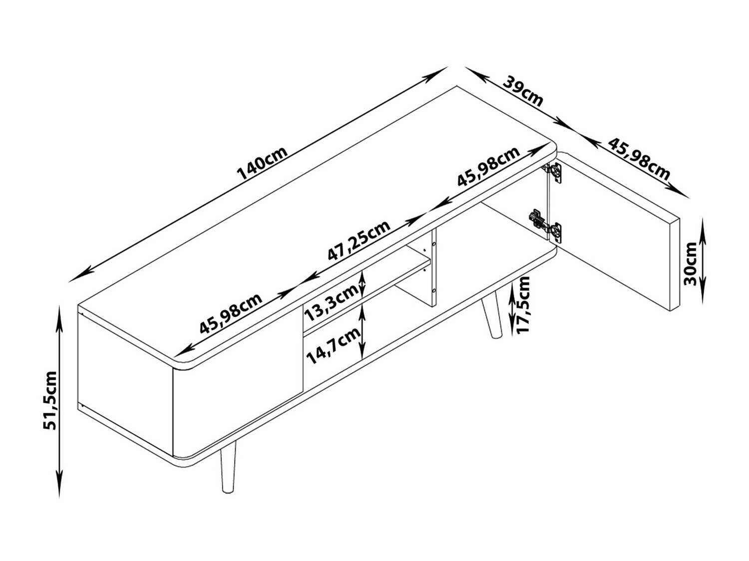 TV-taso Denton 776
