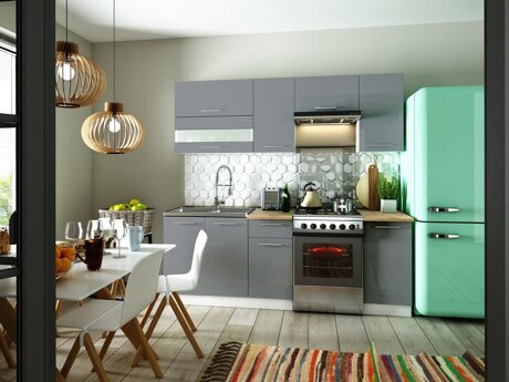 Moduulikeittiöryhmä Tiffa Grey 104