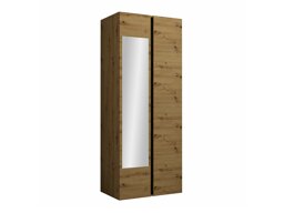 Vaatekaappi Pinis I (Artisaanitammi + Musta)