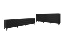 Living room set Charlotte 188 (Black)