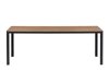 Outdoor table Dallas 3890 (Black + Brown)