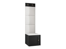Eteissetti Hartford 378 (Musta)