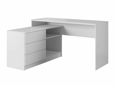 Kulmapöytä Kingston 130 (Valkoinen)