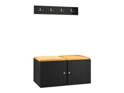 Eteissetti Hartford 384 (Musta)