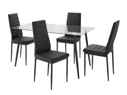 Ruokailuryhmä Denton 1081 (Musta)