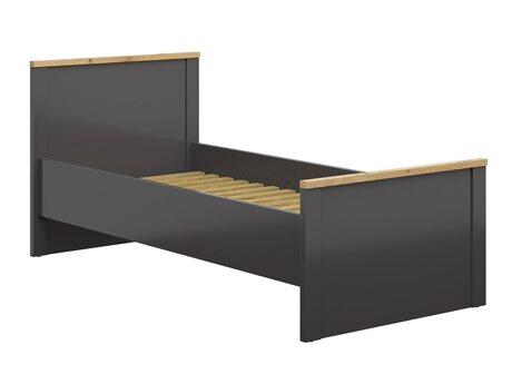 Bed Sordoro 132 (Graphite + Artisan oak)