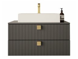 Kylpyhuoneen allasseinäkaappi Panium (Harmaa)