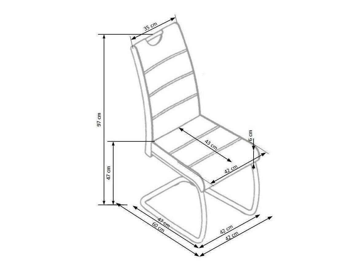 Tuoli Houston 255 (Valkoinen)