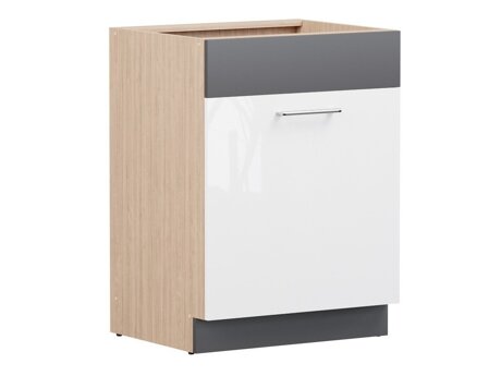 Modulaarinen allaskaappi ovilla Mode White 115