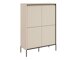 Sideboard Fernolu 102 (Beige + Black)
