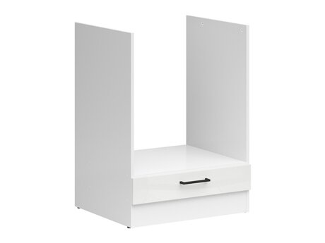 Modulaarinen kaappi sisäänrakennetuille laitteille Line White 112