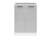 Modulaarinen kaappi ovilla Line Grey 114