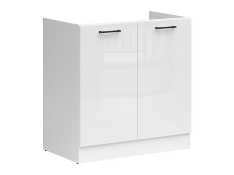 Modulaarinen allaskaappi ovilla Line White 114