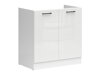 Modulaarinen allaskaappi ovilla Line White 114