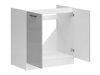 Modulaarinen allaskaappi ovilla Line Grey 115
