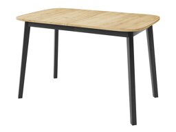 Pöytä Edmond 110 (Kultainen Craft-tammi + Musta)