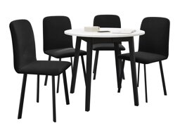 Ruokailuryhmä Edmond 119 (Valkoinen + Musta)