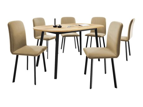 Ruokailuryhmä Edmond 121 (Amor Velvet 4302)