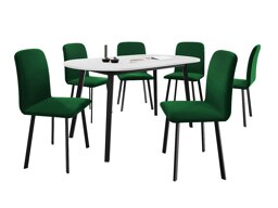 Ruokailuryhmä Edmond 121 (Valkoinen + Musta)