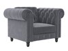 Chesterfield-nojatuoli Tulsa 630 (Harmaa)
