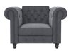 Chesterfield-nojatuoli Tulsa 630 (Harmaa)