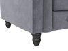 Chesterfield-nojatuoli Tulsa 630 (Harmaa)