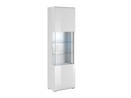 Hylly Torsone 103 (Valkoinen + Kiiltävä valkoinen)