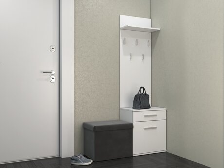 Hallway set Mandeville 129 (Matte white)