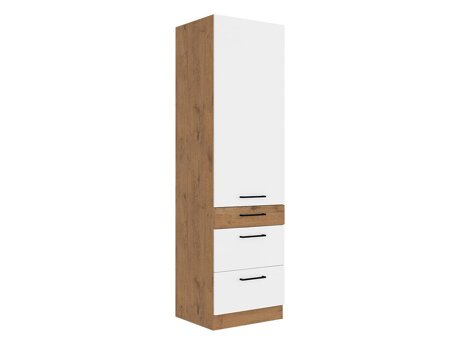 Modulaarinen kaappi ovilla Wood White 127